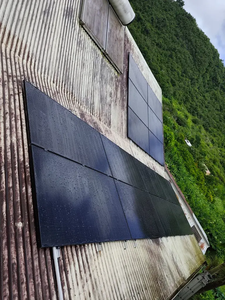 Installation photovoltaïque Alclima à La Plaine-des-Palmistes, La Réunion