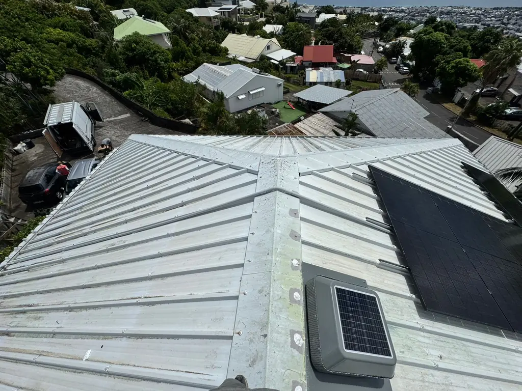 Installation photovoltaïque Alclima à Saint-Denis, La Réunion