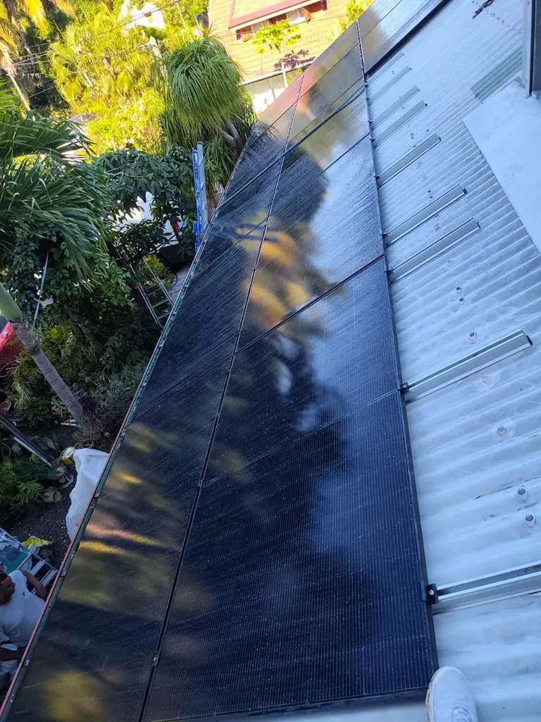Installation photovoltaïque Alclima à Sainte-Suzanne, La Réunion