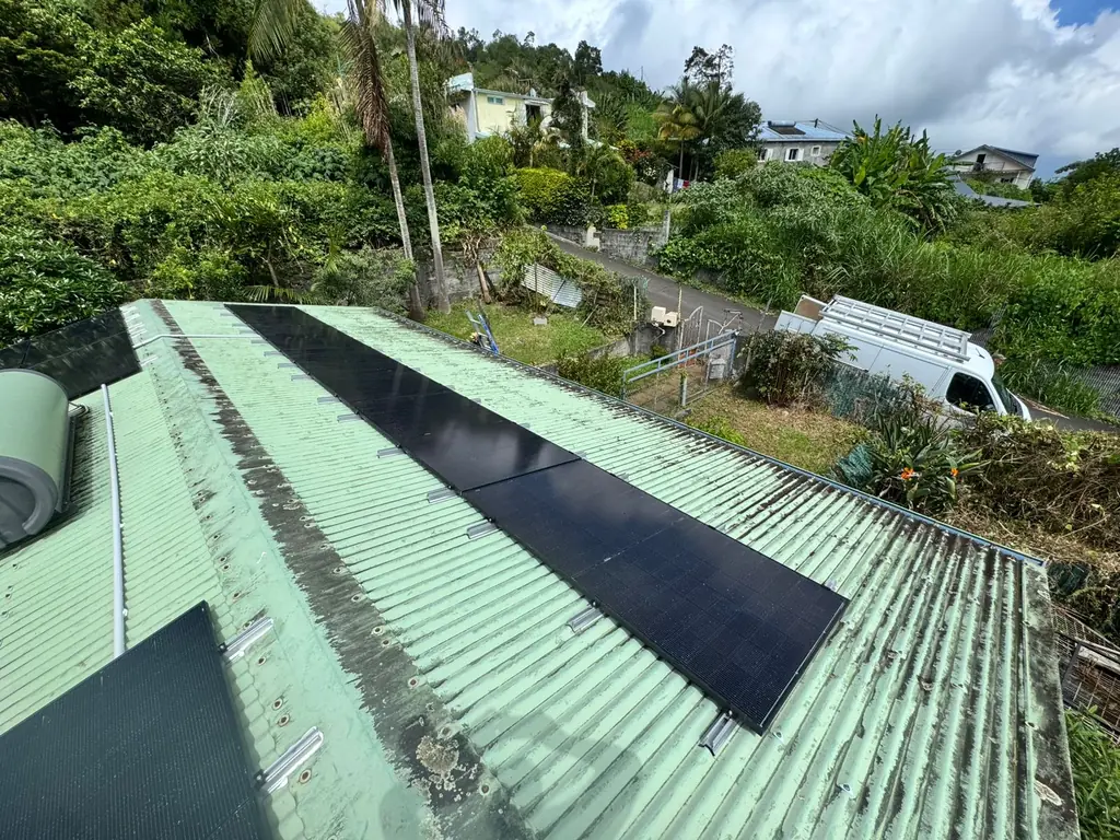 Installation photovoltaïque Alclima à Salazie, La Réunion